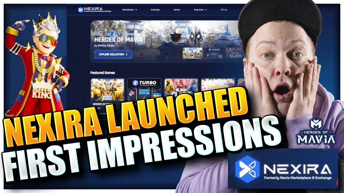 0xGroth.eth | Blu Ocean Crypto (@nathan_pay) on Twitter photo As you may know, <a href="/MaviaGame/">Heroes of Mavia</a> has recently launched Nexira! 🔥 In this video, we demonstrate how the platform works and share our first impressions. We also get a teaser of the upcoming games! 👀
💠
youtube.com/watch?v=iS3rJk… As you may know, <a href="/MaviaGame/">Heroes of Mavia</a> has recently launched Nexira! 🔥 In this video, we demonstrate how the platform works and share our first impressions. We also get a teaser of the upcoming games! 👀
💠
youtube.com/watch?v=iS3rJk…