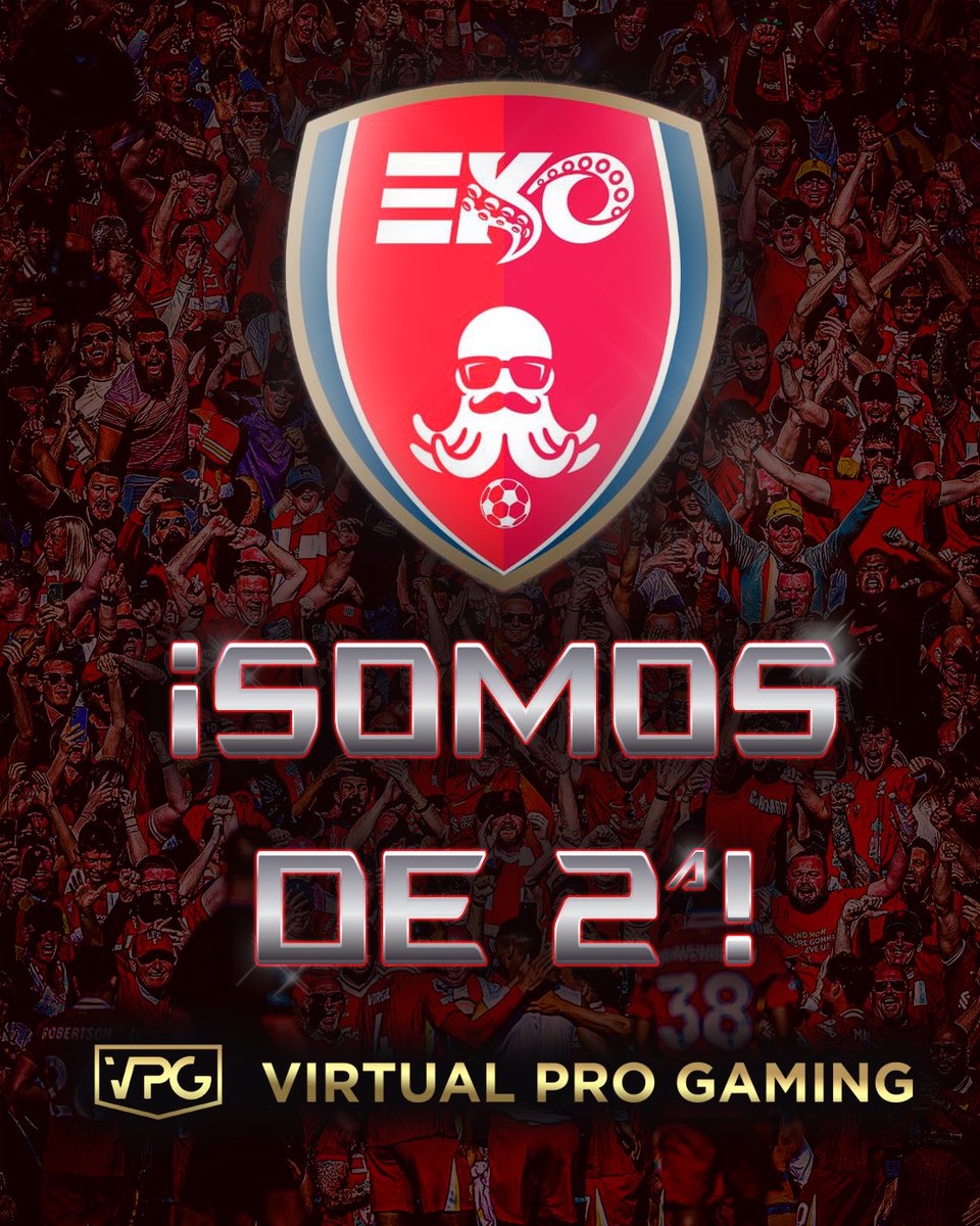 3KO eSports (@3ko_esports) on Twitter photo 💥 𝗔𝗦𝗖𝗘𝗡𝗦𝗢 𝗔 𝟮ª 𝗗𝗜𝗩𝗜𝗦𝗜𝗢́𝗡 💥
Conseguimos el segundo ascenso consecutivo en <a href="/VPG_Spain/">Virtual Pro Gaming España</a>.
Somos de 2ª. 🥶
Gracias a toda la plantilla por el esfuerzo realizado. ✈️
Vamos a por más.
#SOMOS3KO❤️🤍 💥 𝗔𝗦𝗖𝗘𝗡𝗦𝗢 𝗔 𝟮ª 𝗗𝗜𝗩𝗜𝗦𝗜𝗢́𝗡 💥
Conseguimos el segundo ascenso consecutivo en <a href="/VPG_Spain/">Virtual Pro Gaming España</a>.
Somos de 2ª. 🥶
Gracias a toda la plantilla por el esfuerzo realizado. ✈️
Vamos a por más.
#SOMOS3KO❤️🤍