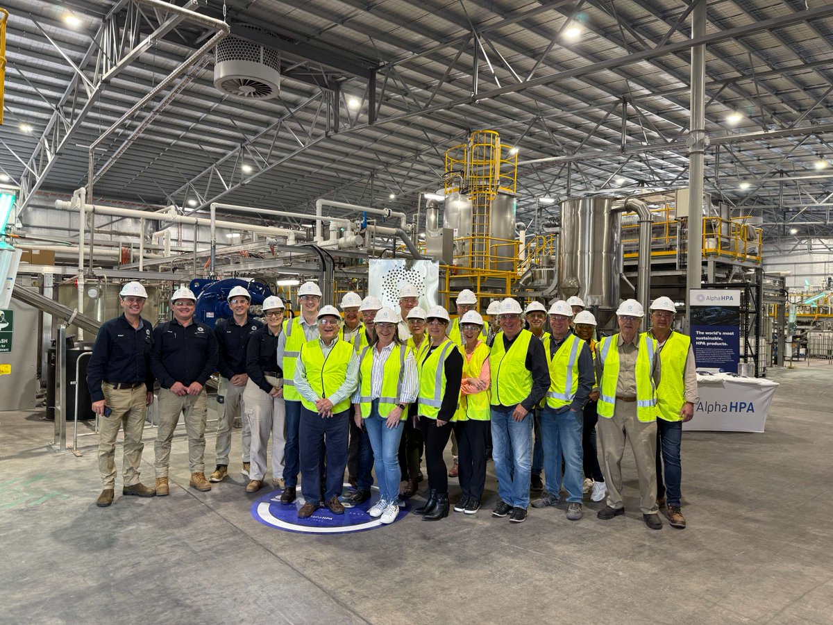 Thank you to the investors and brokers who joined us for our Alpha HPA Open Day in Gladstone. 

A great opportunity to share progress, showcase our tech and highlight what’s ahead. 

#WeAreAlphaHPA #InvestorDay #HPA #Gladstone