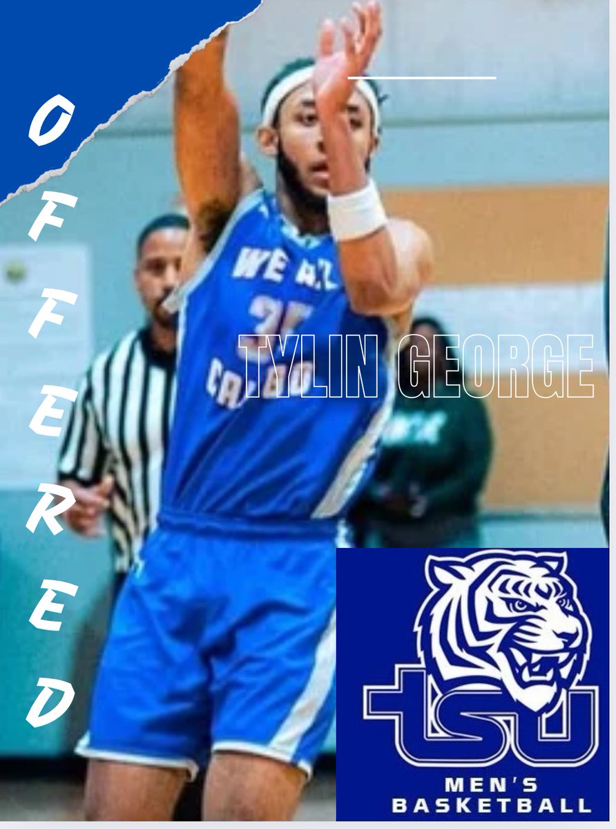 Tylin George (@tylingeorge13) on Twitter photo After a great conversation with <a href="/coachpenny1/">Brian “Penny” Collins</a>, I am blessed to receive my first D1 offer from Tennessee State University After a great conversation with <a href="/coachpenny1/">Brian “Penny” Collins</a>, I am blessed to receive my first D1 offer from Tennessee State University
