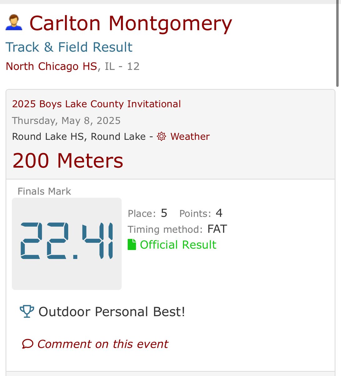 Carlton “CJ” Montgomery Jr. tweet media