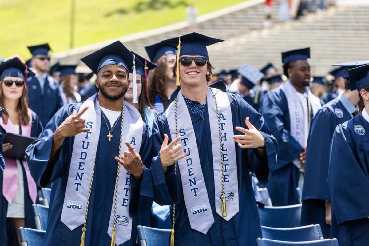 Congratulations to Chance &amp; Jeremiah on walking across that stage today! After all the wins, INTs, PBUs, and touchdown-saving tackles….it doesn’t amount to this. 

Obtaining your degree was always the #1 objective! I’m beyond proud of y’all!  Much love, fellas! #MoreThanBall