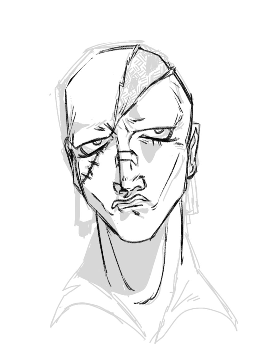 XenonTrioxide_'s tweet image. Sketch #EfronWeisz