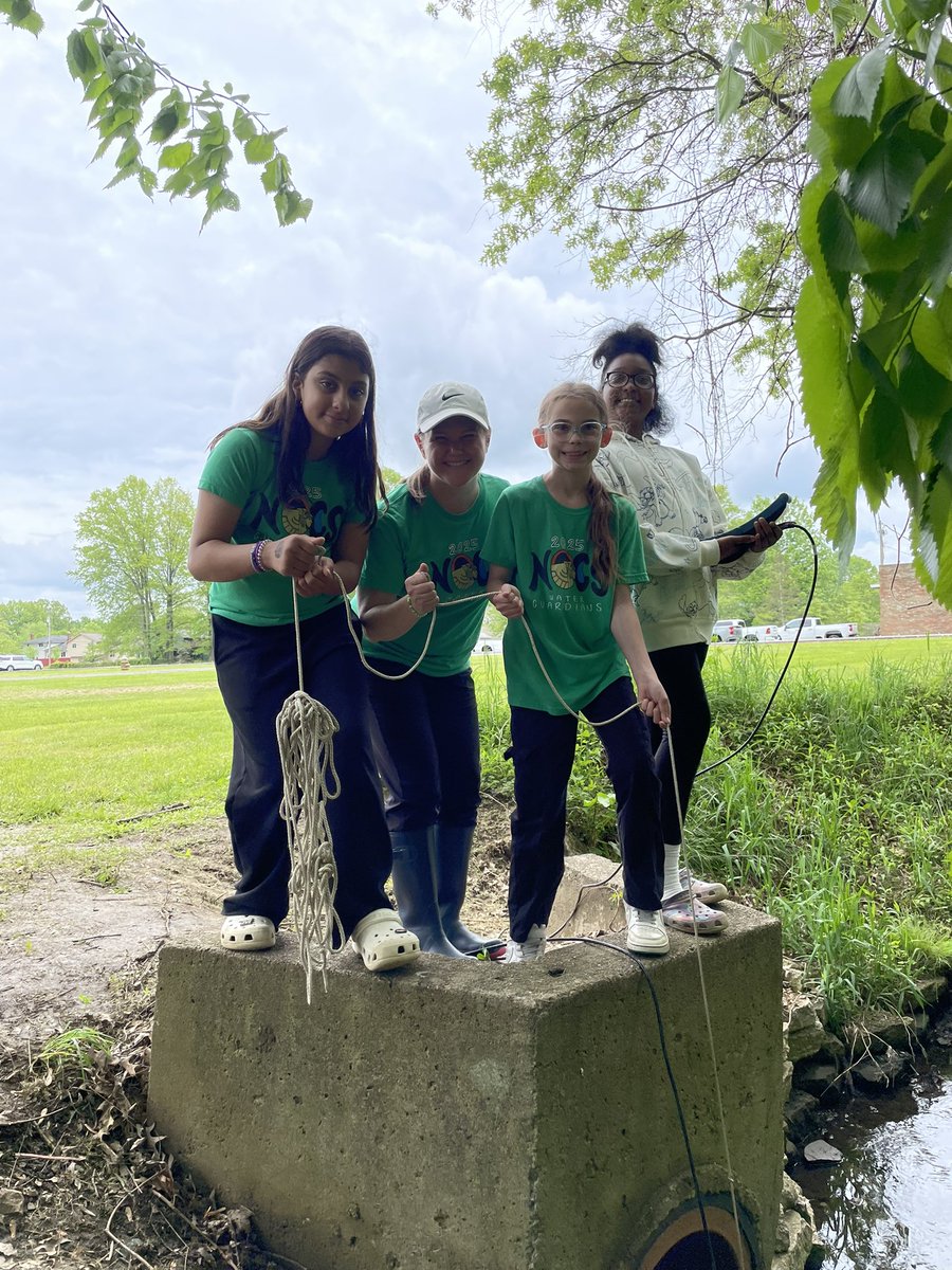 It was another excellent day for the NOCS Water Guardians <a href="/NOCSEagles/">NorthOlmstedSchools</a>! So thankful for <a href="/eparegion5/">U.S. EPA Great Lakes Region</a> &amp; <a href="/ILINSeaGrant/">Illinois-Indiana Sea Grant</a> for loaning us the Hydrolab!  We loved working alongside <a href="/gaiaxus/">GaiaXus</a>!  We learned so much from <a href="/neorsd/">NE Ohio Regional Sewer District</a> about macroinvertebrates!  Science rules!