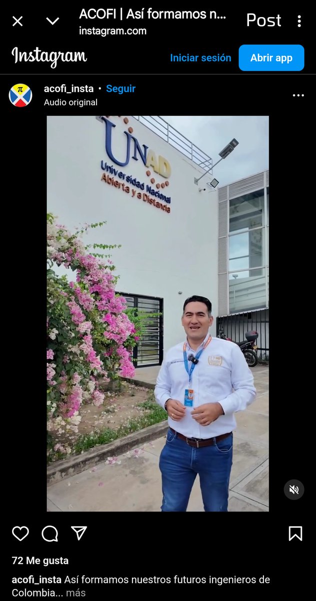 El OIR de las Regiones UNAD (@eloirdelaregion) on Twitter photo #ElOIRInforma la postulación al concurso nacional de ACOFI para visibilizar la labor como comunidad académica de la <a href="/UniversidadUNAD/">Universidad UNAD</a> en los programas de ingeniería. Participa en dos categorías: "Así formamos ingenieros en Colombia" (docente) y "Así estudiamos ingeniería en #ElOIRInforma la postulación al concurso nacional de ACOFI para visibilizar la labor como comunidad académica de la <a href="/UniversidadUNAD/">Universidad UNAD</a> en los programas de ingeniería. Participa en dos categorías: "Así formamos ingenieros en Colombia" (docente) y "Así estudiamos ingeniería en