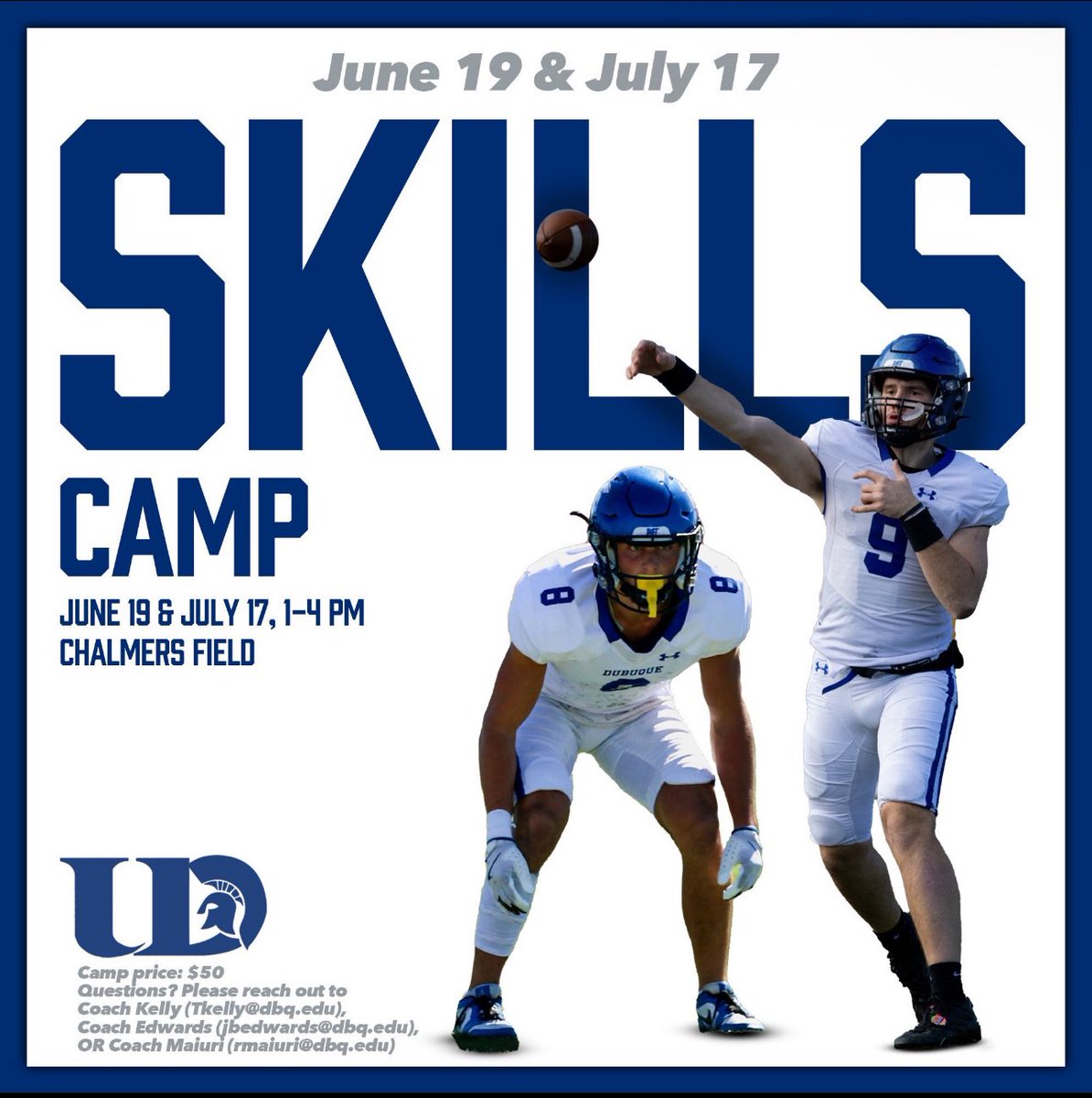 JeremiahAllen53's tweet image. Thank you @Coach_Cooper4 and @Coach___Kelly for the camp invite looking forward to being there in the summer! @DubuqueFootball @PrepRedzoneIL