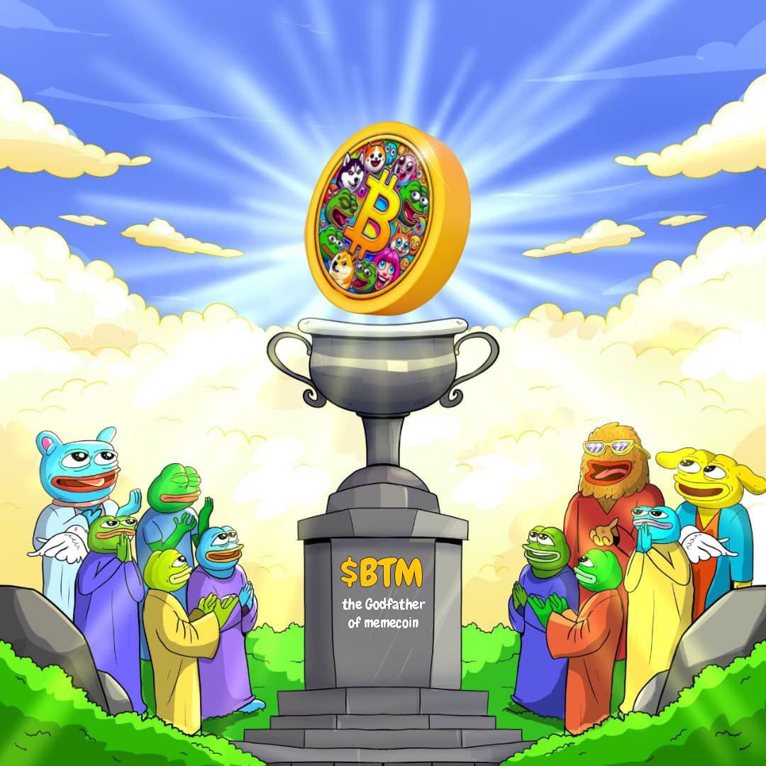 BitMeme_BTM_'s tweet photo. All eyes on the throne ๐
$BTM isnโt just leading the meme coin game โ it defined it.
The community has spoken. The godfather has risen. ๐ช๏ธ
This is the crown of meme culture.
#BTM #Bitmeme #GodfatherOfMemecoins #CryptoRoyalty #Web3 https://t.co/P0IeWopIlH