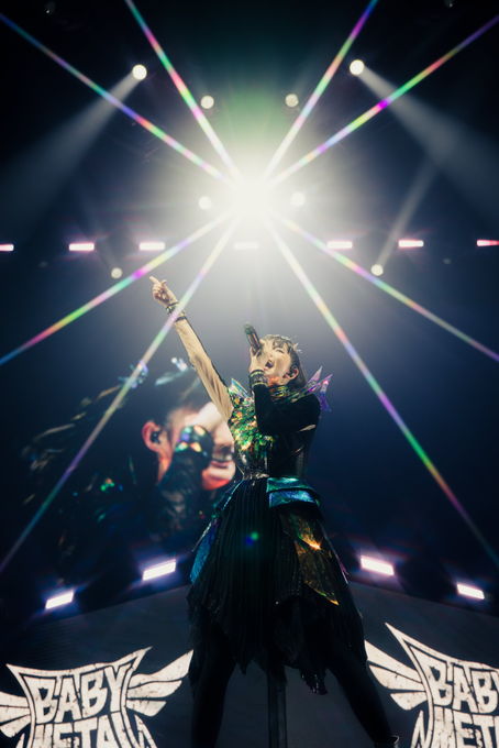 On stage media image