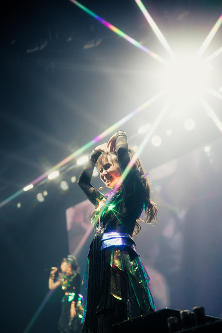 On stage media image