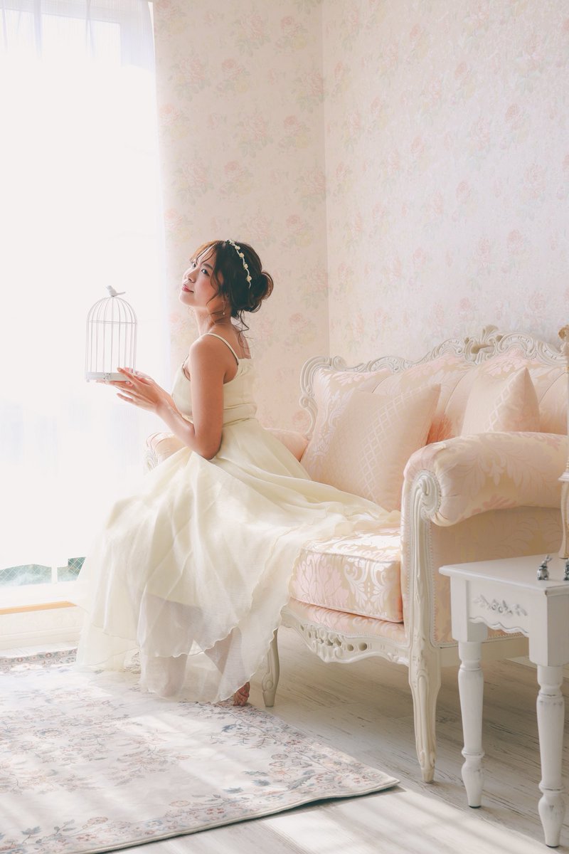 名古屋にオープンしたフォトスタジオ
lapinはスタッフ全員女性です🌸
誰もがお姫様になれちゃう可愛いスタジオでの撮影は如何ですか？🐇♡