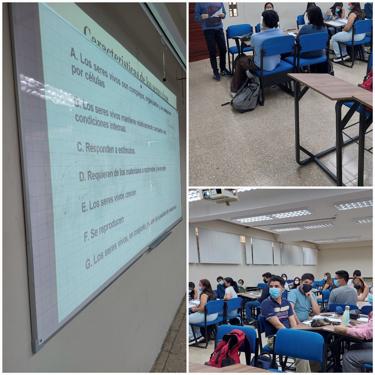 Iniciamos nuestras clases de Biología General en la <a href="/fcvespol/">Facultad de Ciencias de la Vida</a> <a href="/espol/">ESPOL</a> con estudiantes de 6 carreras de ESPOL...💯💥