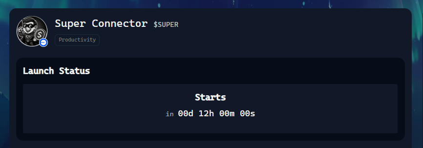 superconnector_'s tweet photo. $SUPER launches in 12 hours.

This is the coordination fuel for communities in the AI era.

Trust becomes programmable.
Missions become intelligent.
Growth becomes earned.

$SUPER soon on @virtuals_io Genesis

→ https://t.co/dfr2zHfqvp https://t.co/BI9PLqzzqQ