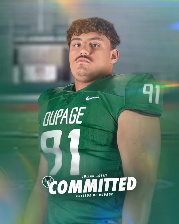 🚀100%  committed to the College of Dupage. Thank you for this opportunity, <a href="/Dupage_Football/">College of DuPage Football</a> And <a href="/FBCoach_Rahn/">Coach Matthew Rahn</a>