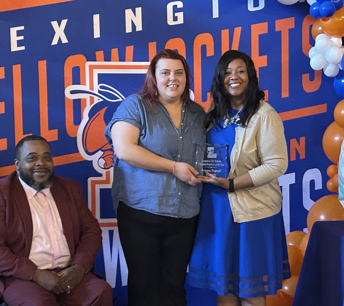 Congratulations to Brittany Bagwell, the LCS 2025-26 Classified Employee of the Year!!! <a href="/ceesjackets/">Charles England Elementary School</a> excellence in action! <a href="/nakiahardy/">Nakia Hardy</a> <a href="/leighjones23/">leigh jones</a> <a href="/BruceCarrollEDU/">Bruce Carroll</a> <a href="/judyric47405203/">judy richards</a> #ThriveInTheHive