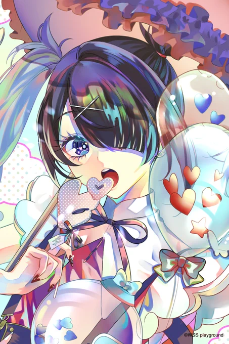 #第三十二回塗りマス 素敵な線画を塗れて楽しかったです!インターネット最高～～～! 