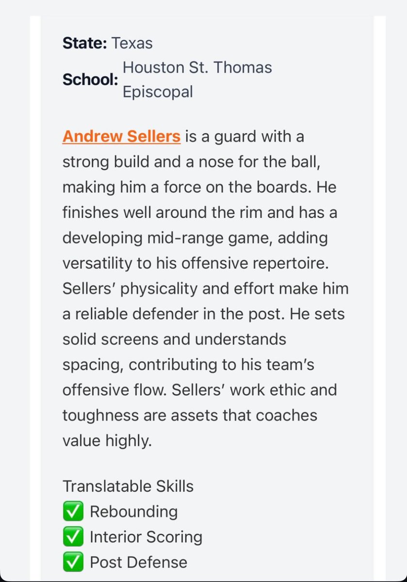 Andrew Sellers (@_andrewsellers) on Twitter photo Thank you <a href="/PrepHoops/">Prep Hoops π</a> for the write up 
<a href="/CoachTwine/">Chris Twine</a> <a href="/_Houstonraptors/">Benjamin 17u/Extra π</a> <a href="/JayFryeNBA/">Jay Frye</a> Thank you <a href="/PrepHoops/">Prep Hoops π</a> for the write up 
<a href="/CoachTwine/">Chris Twine</a> <a href="/_Houstonraptors/">Benjamin 17u/Extra π</a> <a href="/JayFryeNBA/">Jay Frye</a>