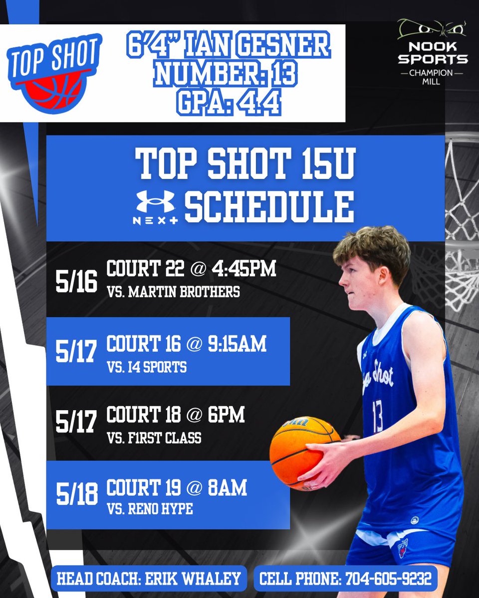 Live Schedule with <a href="/TopShotBB/">Top Shot Basketball</a>