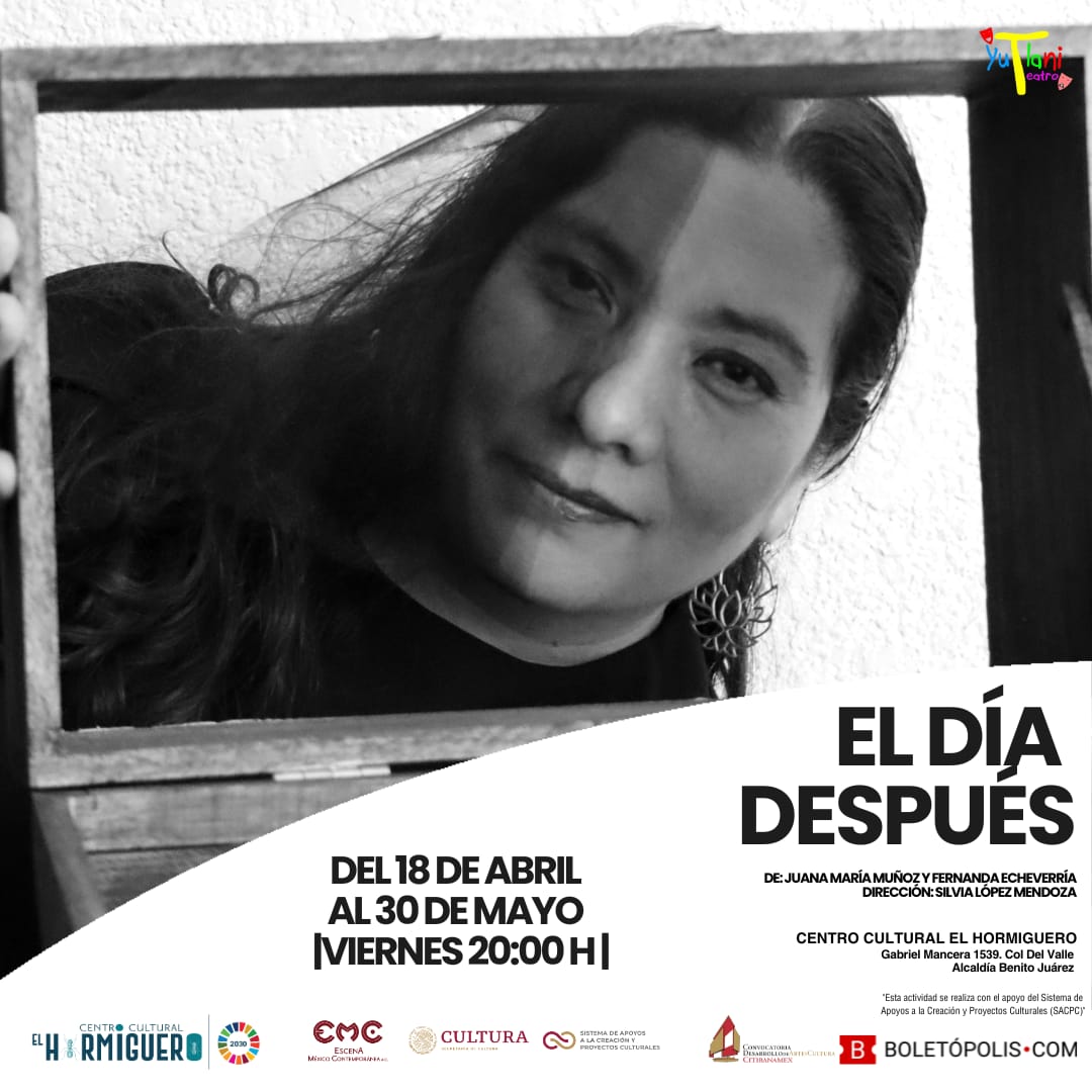 Ya estamos con María Muñoz de la obra de teatro "El día después" 
#JuanaMariaMuñoz
#izcoatltrejo
#DavidZuñigaRivera
<a href="/ederzarate84/">Eder Zárate</a>
<a href="/YutlaniTeatro/">Yutlani Teatro</a>

Nos pueden ver por nuestro canal de YouTube en youtube.com/c/ellavadiario y por Facebook en EL LAVADIARIO. 
¡Los esperamos! 😊💜