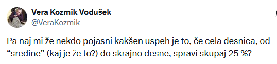 R_Rakus's tweet photo. Naj ji nekdo pove, ker mene blokira, da je to približno tak oz. še malenkost večji uspeh od onega, ko so #levuhad #Slobodnjaki 24.4.2022 zvečer burno proslavljali in plesali ob doslej najvišji relativni zmagi neke stranke na volitvah..!! https://t.co/wwMVCAzwK2