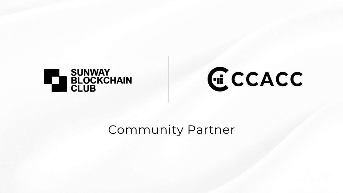 ccacc_hub's tweet photo. 🚀 Excited to announce our Community Partnership with @SunwayBCC!
#Ccacc #Web3 #Blockchain #Community #Partnership #Innovation 💡✨ https://t.co/4Rhix0Fux2