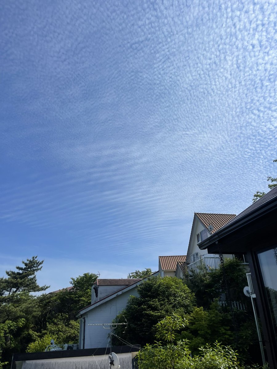 Otaro_2001's tweet photo. これは？、
#地震雲　#伊豆 https://t.co/NoxF5p8jLT