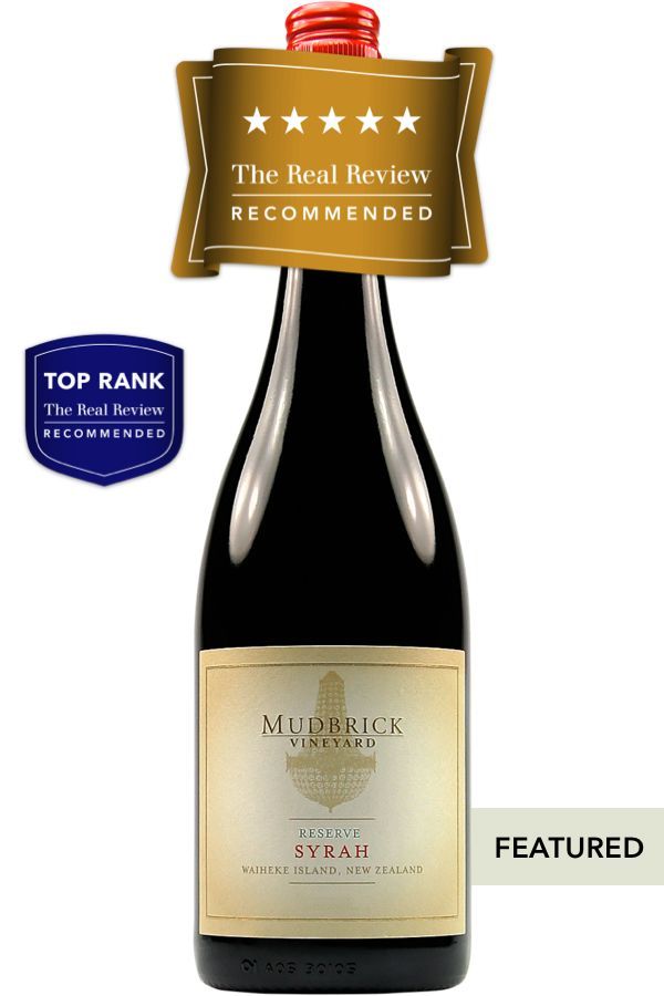 Mudbrick Reserve Syrah 2021, Waiheke Island, NZD $75 therealreview.com/2025/05/14/wai…