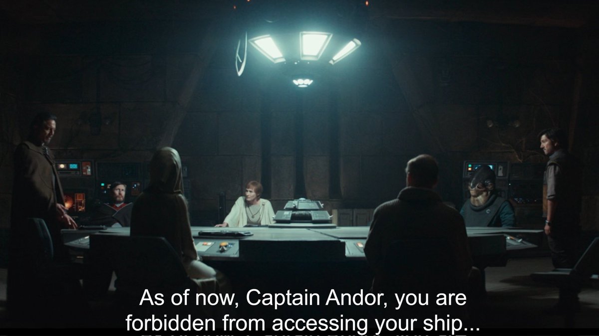 clonehumor's tweet image. Kinda obsessed with how Mon and Bail act like they're coparenting Cassian and Cassian clearly has a favorite 😭 #Andor