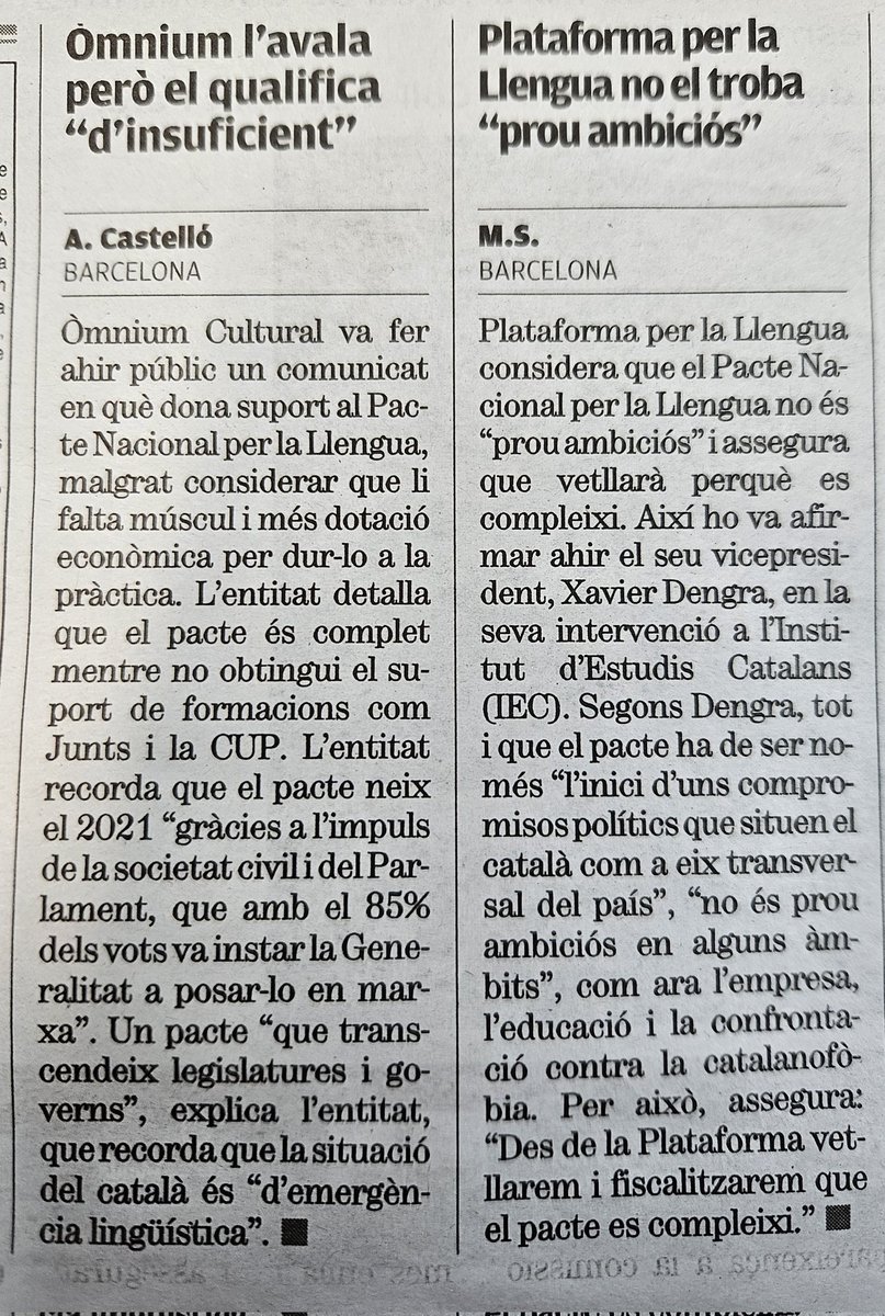 I doncs, perquè el firmeu?