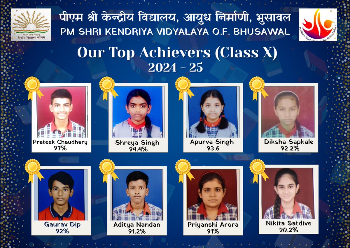 PM SHRI KV O.F. BHUSAWAL tweet media
