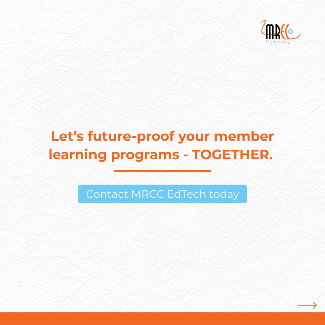 mrccsolutions's tweet image. If your current #learningsystem isn’t delivering, it’s costing you - time, revenue, and retention. Let MRCC EdTech help you to rapidly upgrade with:
-Streamlined course delivery
-Certification automation
-Accessibility compliance
-Revenue-ready, custom-branded learning platforms