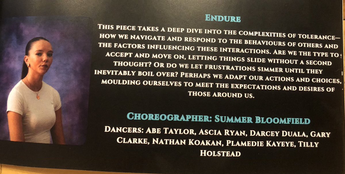 Final pieces can’t wait for Friday at the showcase ❤️❤️❤️❤️ proud Sums B