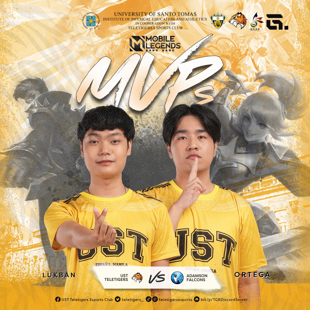 UST Teletigers Esports Club tweet media