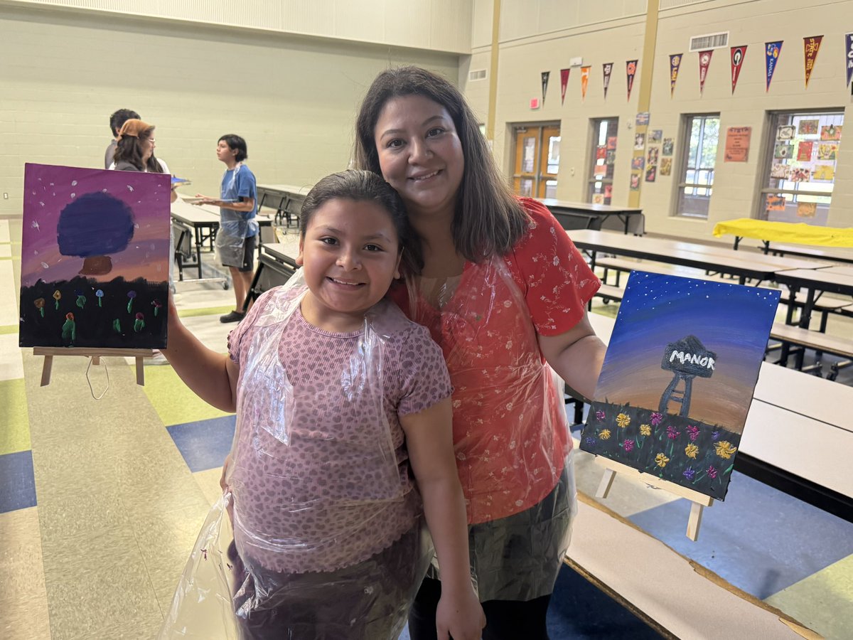 🎉🎨🖌️What a time we had at our Painting Outside The Lines Family Event! Our families did an outstanding job and created stunning masterpieces. Heartfelt appreciation to Ms. Raney and Mrs. Palmer for hosting and guiding beautiful works of Art. Thank you, families, for joining us!