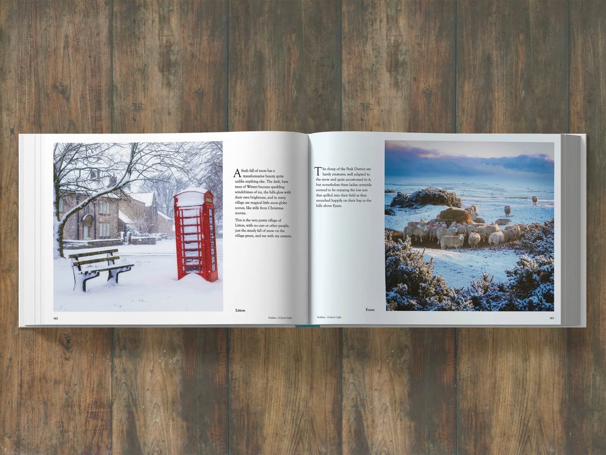 This is just a little reminder for those of you who haven't yet seen it - I have produced a hardback book full of my photographs and words. 'A Quiet Light' is 152 pages of Peak District inspiration, season by season, all ready to bring a little calm and beauty to your day. I'm