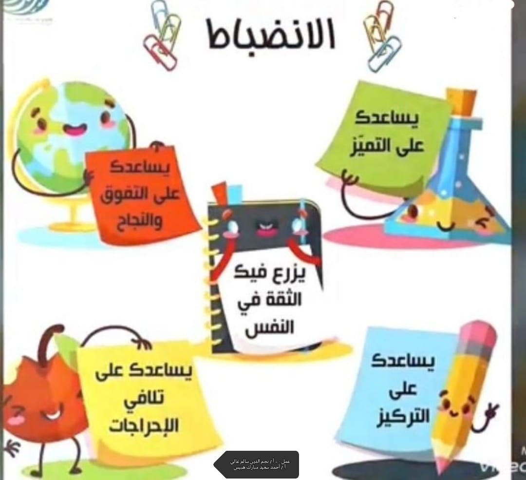 عزيزي الطالب/انضباطك  في الحضور للمدرسة يغرس في نفسك احتراماً للوقت وحباً للنظام وتقديراً للمسؤولية،لذا ساهم معنا في تحقيق الانضباط 
.من خلال الإلتزام تستطيع تحسين مستوياتك الدراسيةو التحصيلةوتحقيق النجاح #طيطام_بنين