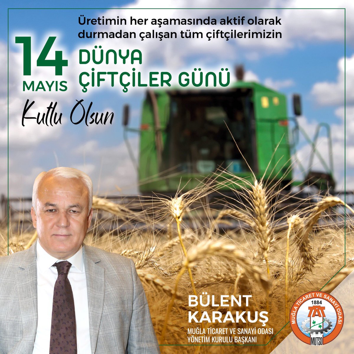 #dünyaçiftçilergünü kutlu olsun.
