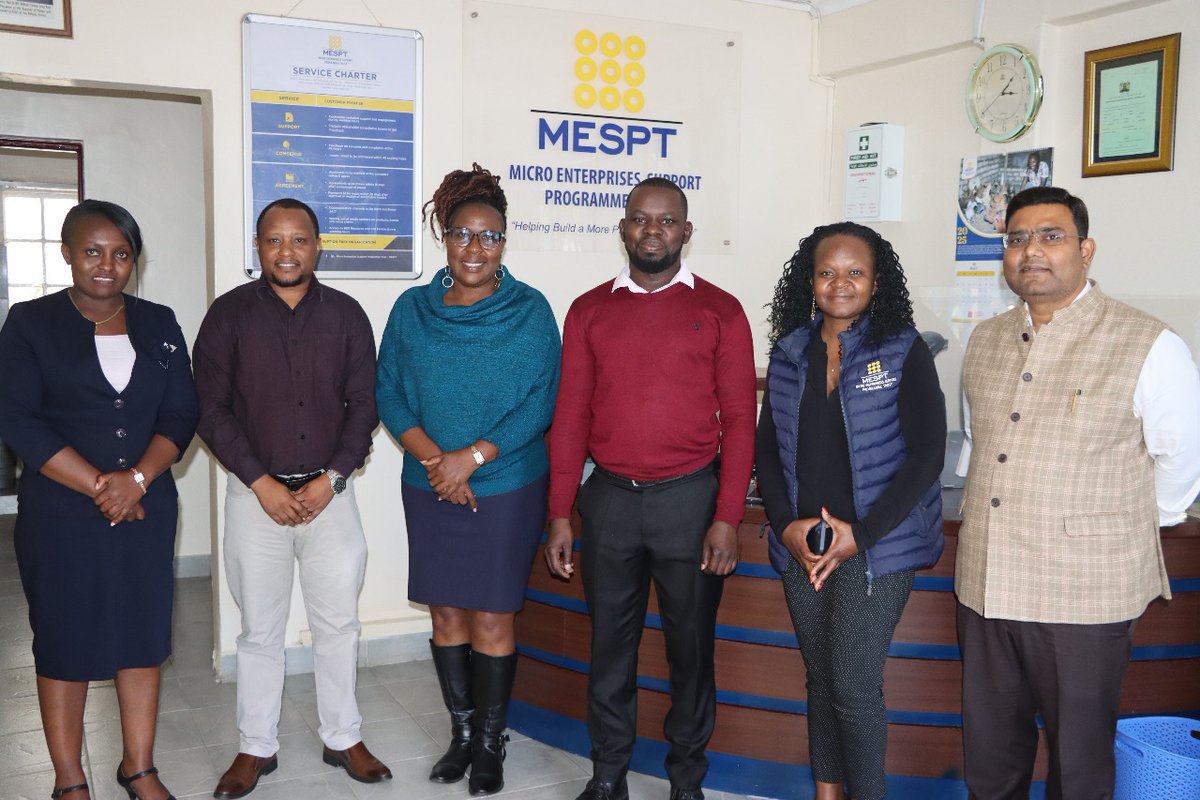 MESPT™️ (@mespt_ke) on Twitter photo Exploring impactful collaboration opportunities in financial inclusion, climate resilience, and agri-food systems in Kenya, MESPT CEO Rebecca Amukhoye and the Fundraising and Partnership Department recently hosted a courtesy visit from <a href="/MicroSave/">MSC (MicroSave Consulting)</a> .
The visiting team expressed Exploring impactful collaboration opportunities in financial inclusion, climate resilience, and agri-food systems in Kenya, MESPT CEO Rebecca Amukhoye and the Fundraising and Partnership Department recently hosted a courtesy visit from <a href="/MicroSave/">MSC (MicroSave Consulting)</a> .
The visiting team expressed