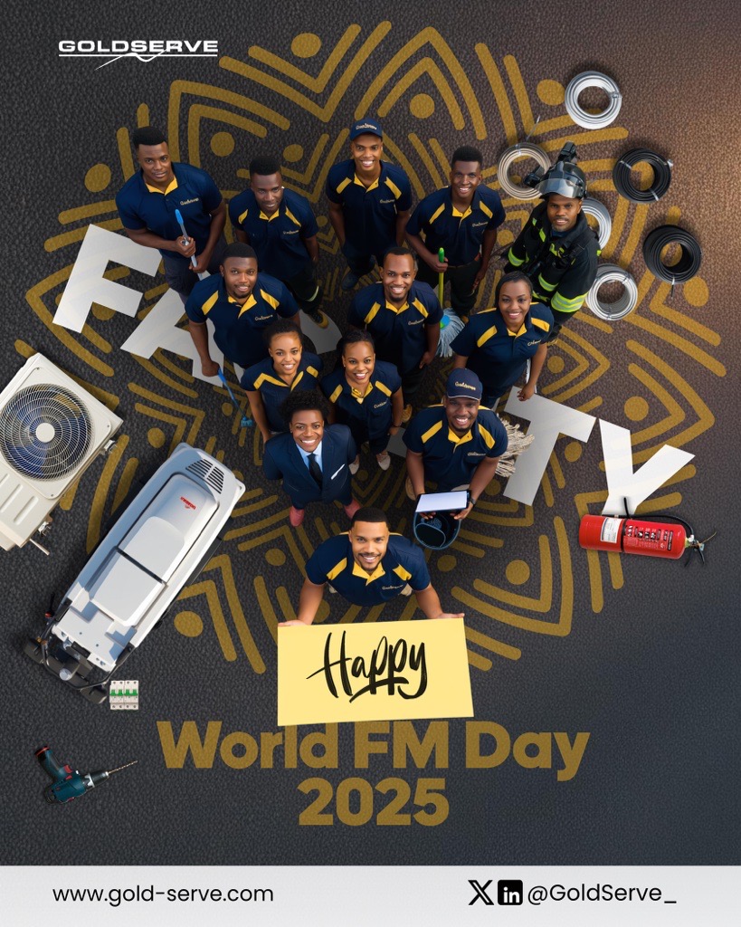 Happy World Facilities Management Day 2025!
At <a href="/GoldServe_/">GOLDSERVE</a> , we celebrate the resilience and adaptability of facility professionals who keep environments thriving in a world of constant change.
Rooted in the highest global standards ISO 45001 (Health &amp; Safety), ISO 9001