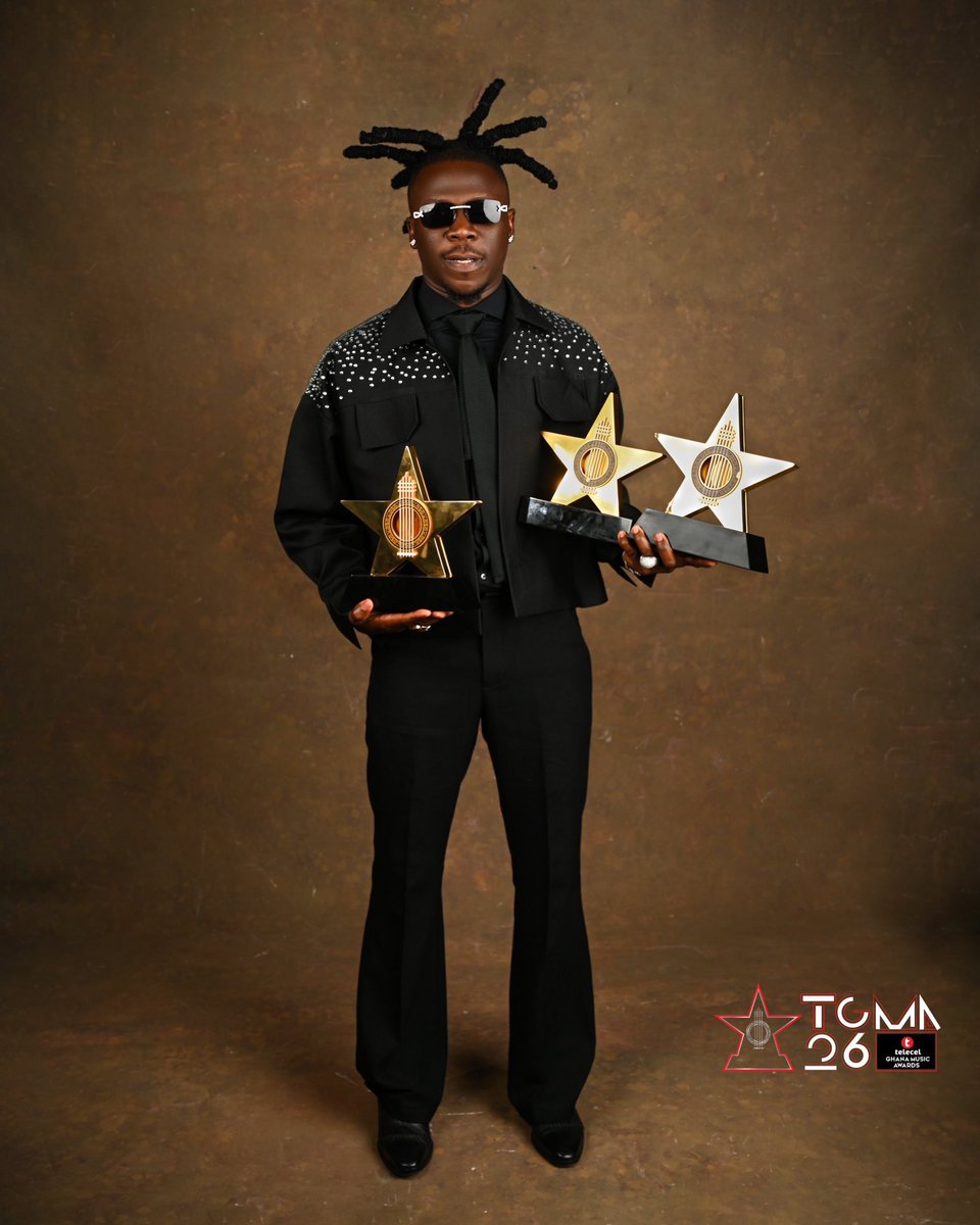 My Goat 🐐 <a href="/stonebwoy/">THE TORCHER</a> won 3 Awards 😍🐐❤️ At The Just Ended TGMA 26 
BestReggae/Dancehall Song 🏆 
Best Reggae/Dancehall Artiste🏆 
Best Music Video 🏆 
He TORCHED 🦁🔥 <a href="/AkosuaSerwaaJua/">1GAD’S LAST KILLER🩸</a> <a href="/Abiiingha_/">Hon. Abiiingha 😎🇬🇭</a> <a href="/AzizRemedyGh/">Aziz Remedy</a> <a href="/BurnitonNelly/">NELLY🤩</a>