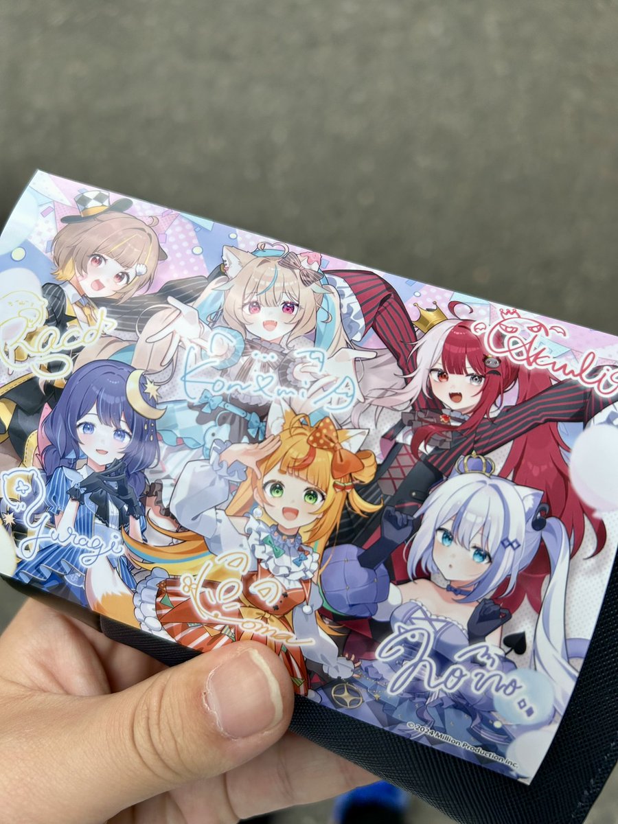 ミリプロブロマイドシークレット ブロマイド一発目シークレットなの激アツ #ミリプロ #ミリプロサーカス