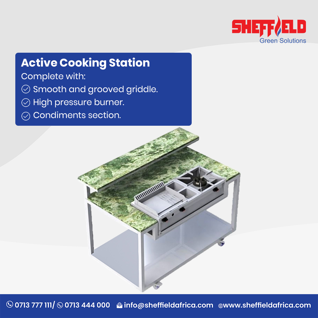 sheffield_afric's tweet image. Complete buffet solutions, tailored for you.
From elegant buffet counters to interactive live cooking stations we deliver a full buffet setup designed around your unique needs.
Contact us and we&apos;ll bring function, flow, and flair to your food service experience.
#Buffetsolutions