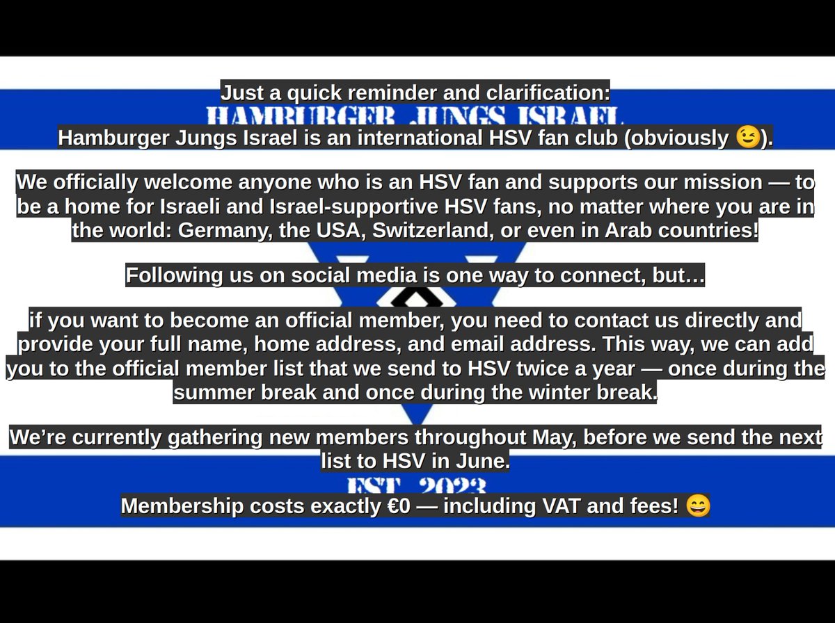 Hamburger Jungs Israel - הבית לאוהדי המבורג בישראל tweet media