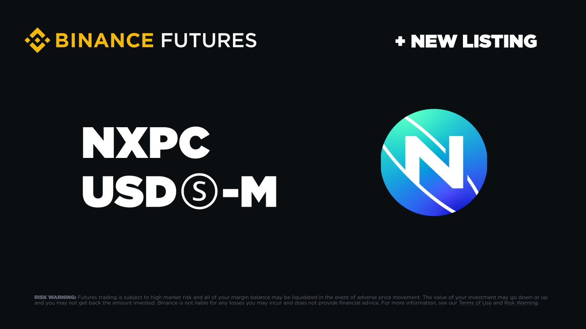 #Binance Futures will launch the USDⓈ-M $NXPC Perpetual Contract at 

🗓️May 15 2025, 06:30 (UTC)

Read more ➡️ binance.com/en/support/ann…