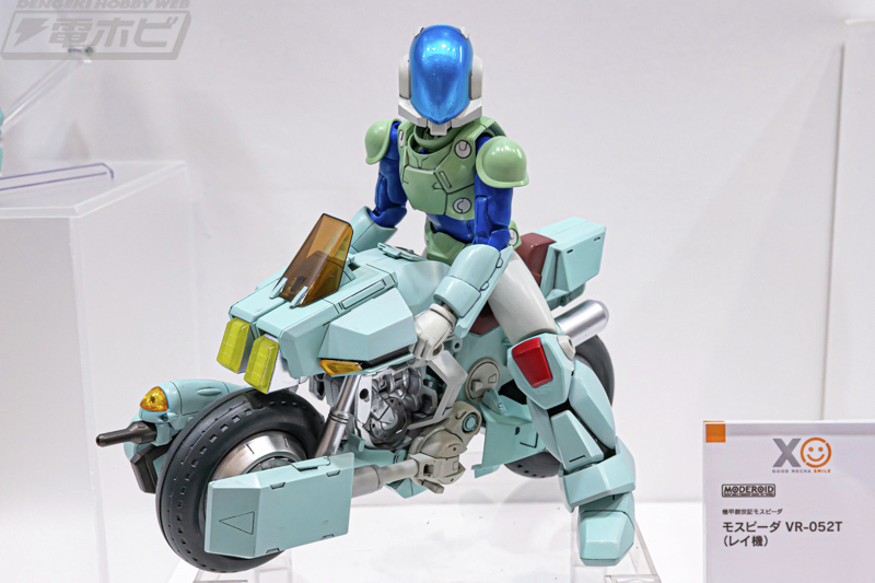 hobby_magazine's tweet photo. 『#機甲創世記モスピーダ』
MODEROID モスピーダ VR-052F(スティック機)
MODEROID モスピーダ VR-052T(レイ機)

https://t.co/NtsyQEhoV9

#プラモデル #静岡ホビーショー https://t.co/MHMpugCbfu