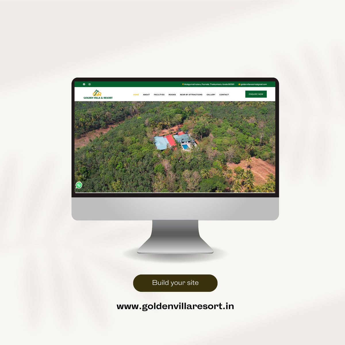 atom_logics's tweet photo. We’re excited to announce the launch of the brand-new website for Golden Villa and Resort – your perfect getaway destination for relaxation and luxury!

Designed and developed by Atom Logics, the new website offers a seamless and user-friendly experience. https://t.co/rNXZTQoC7I