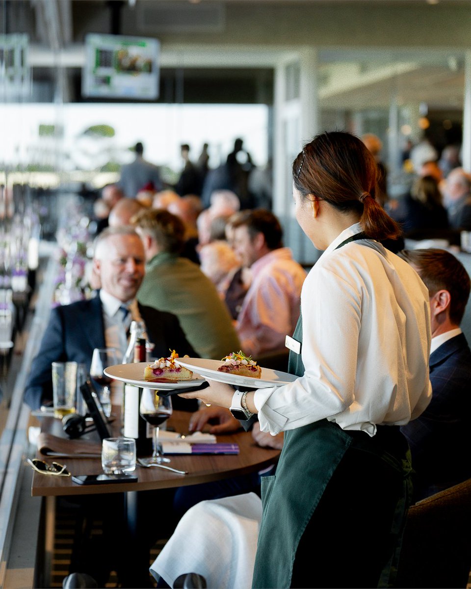 Enjoy a day at the races?
Do you also enjoy exceptional dining?

Then why not combine the two and book yourself in for a dining experience in the Winning Post Restaurant on a race day?

There are a few race days remaining for the season, so why not book now: