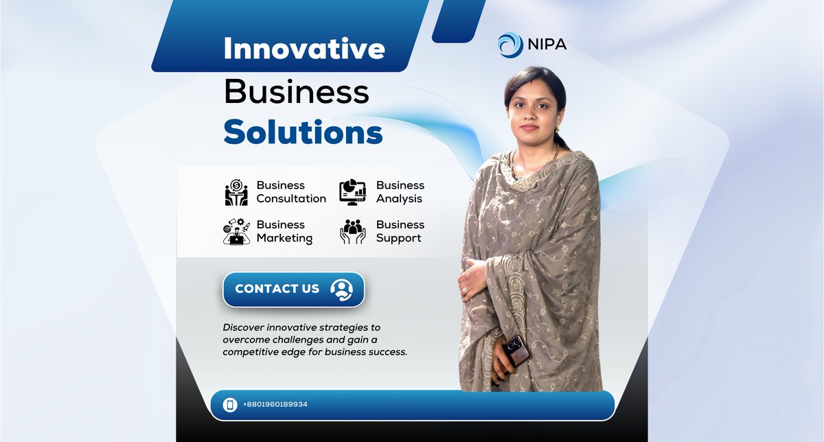 NipaPaulnipu's tweet image. 📷 Short Business Strategy with Digital Marketing Focus
1. Goal
Grow brand visibility, generate leads, and increase sales through digital channels.

#DigitalMarketing
#MarketingStrategy
#SocialMediaMarketing
#ContentMarketing
#OnlineMarketing
#InfluencerMarketing
#MarketingTips