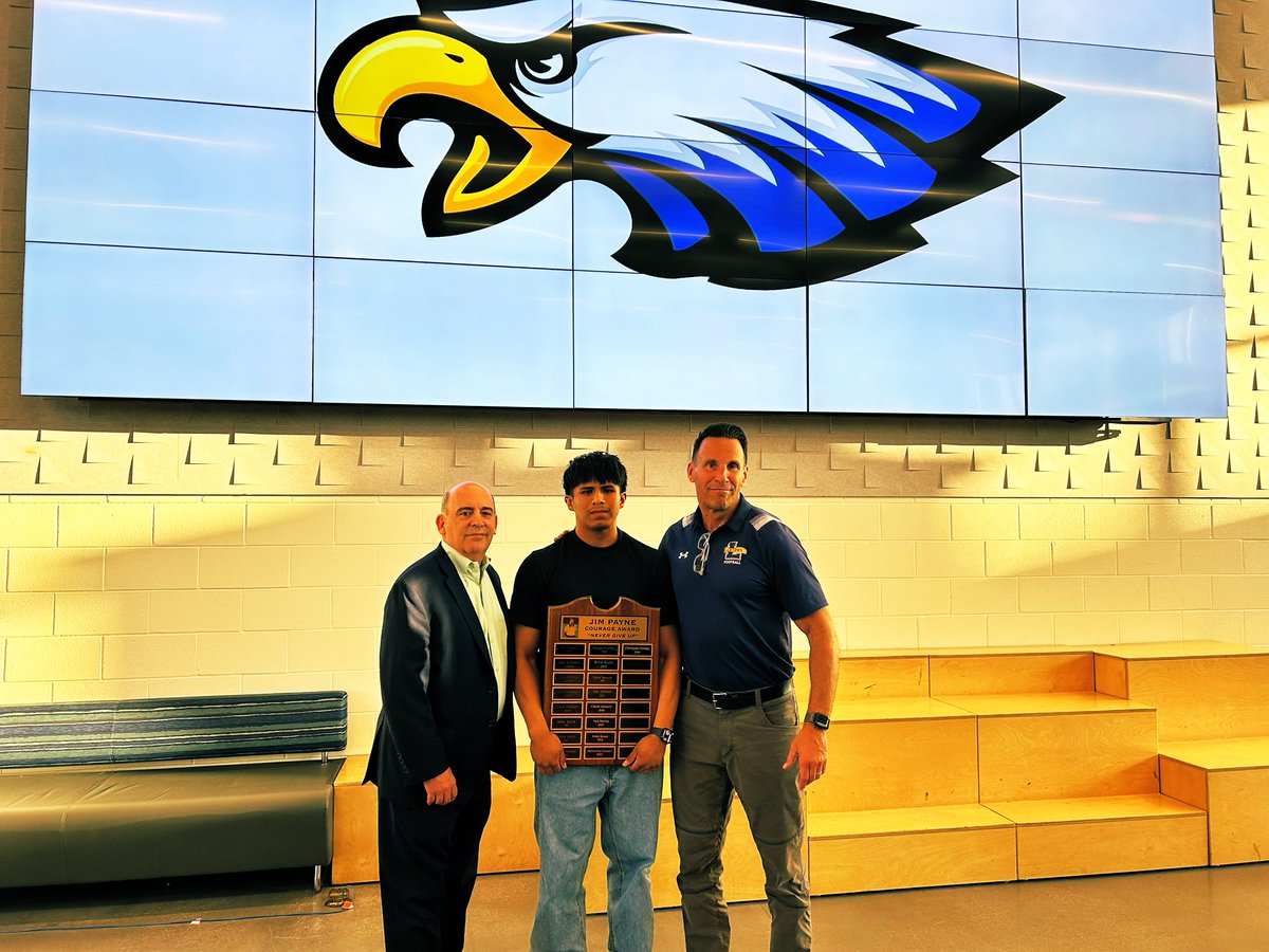 Congratulations to Chris Quizhpi. This years winner of the annual Jim Payne scholarship.