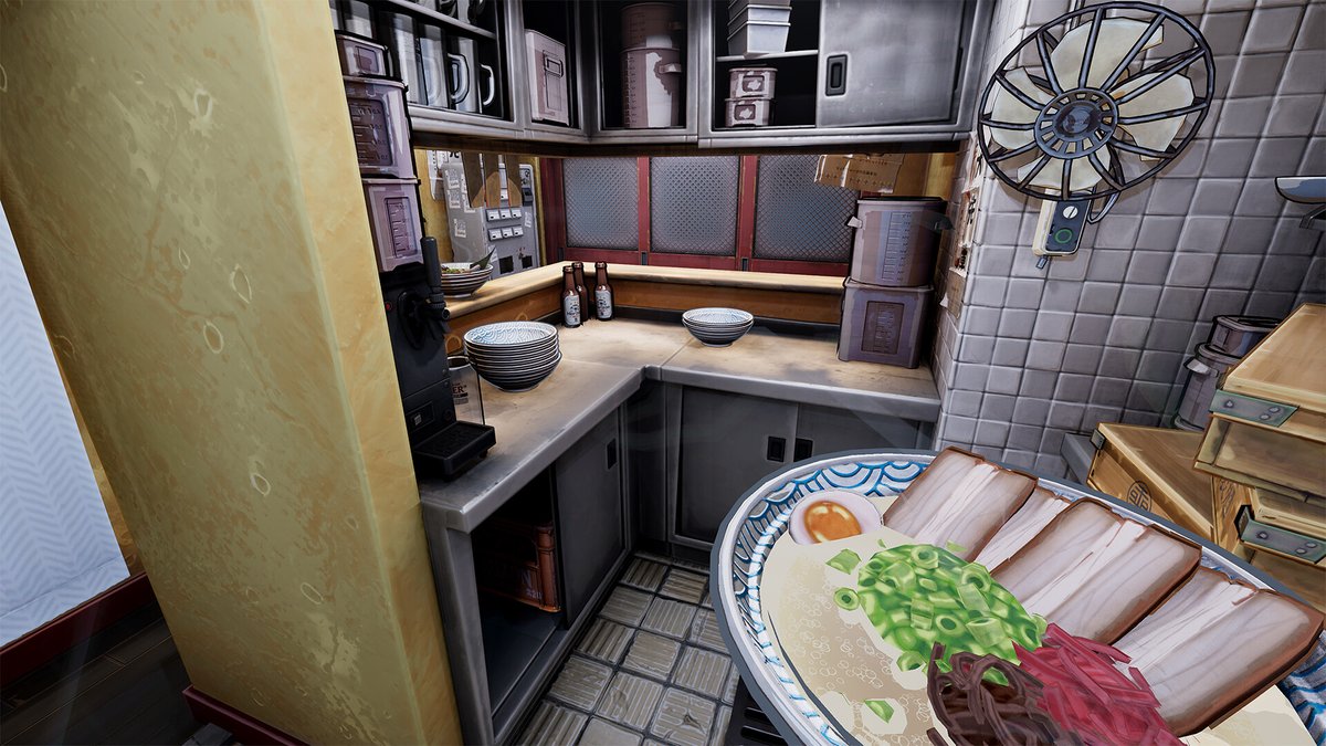 gamespark's tweet photo. スープを作りチャーシューを仕込み、麺を茹でる！忙しいラーメン屋店主の1日を体験できる経営シム『Ramen Shop Simulator』デモ版
https://t.co/jS1bPu6j5Y https://t.co/bIMYV72T6C