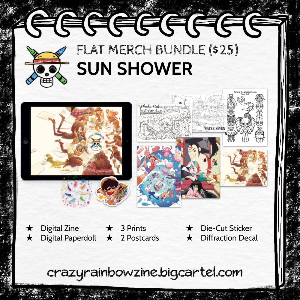 CRAZY RAINBOW - One Piece Coloring Book tweet media